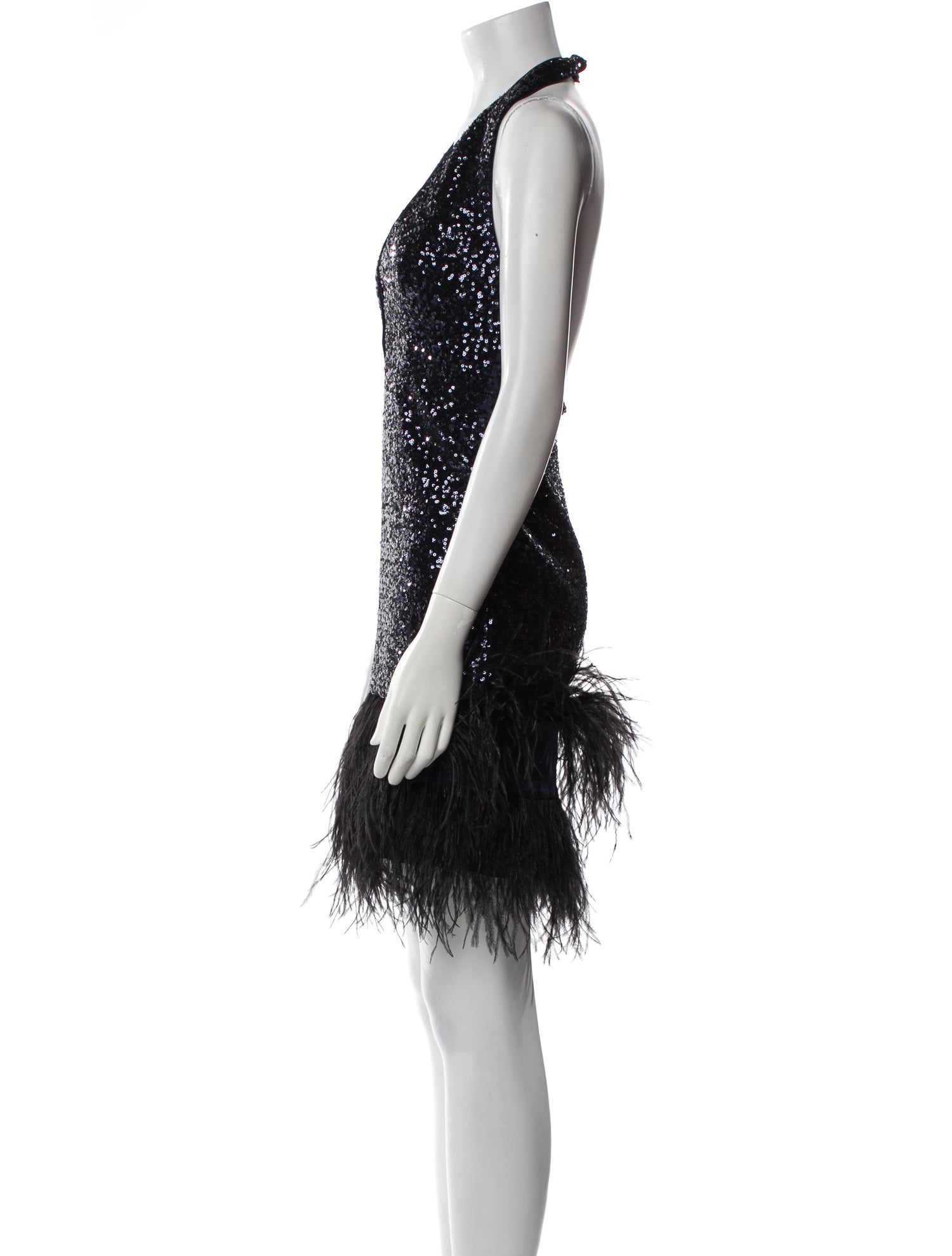 Milly Halterneck Mini Dress